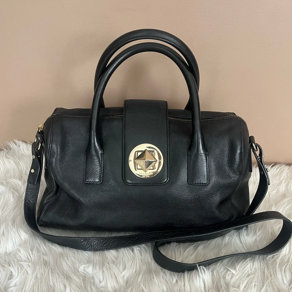 {Kate Spade} Chrystie Street Rosaleen Convertible Crossbody Leather Bag